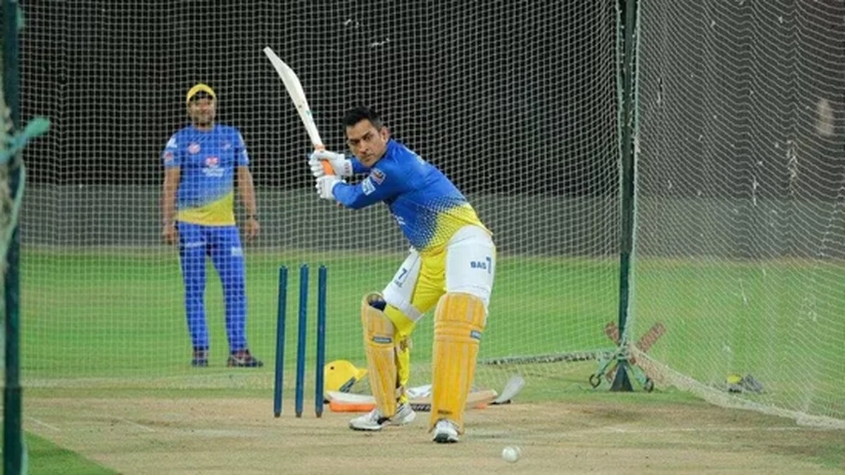 A cricketer training alone in the nets — the unseen grind behind IPL contracts