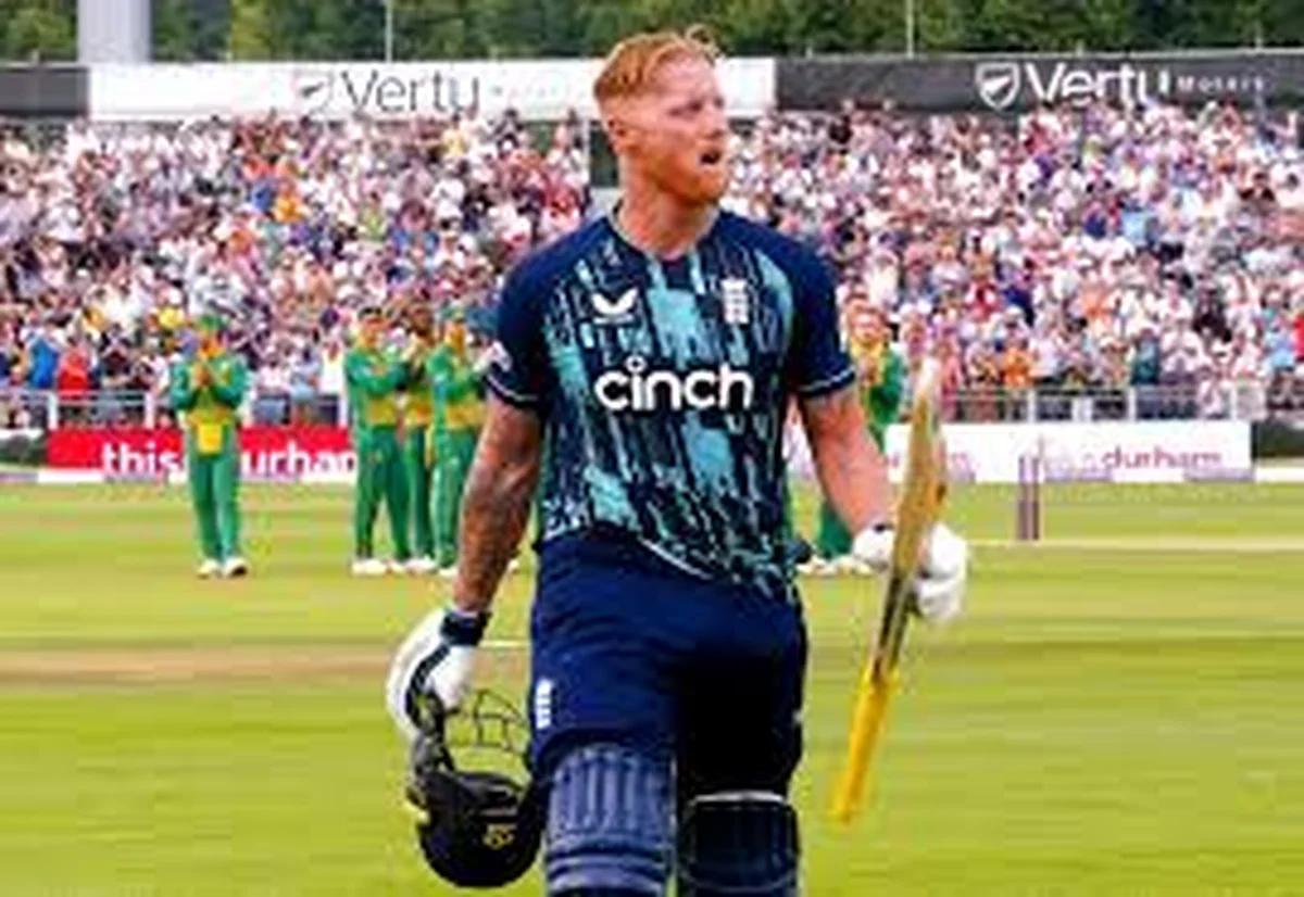 Ben Stokes announcing his early retirement from ODIs