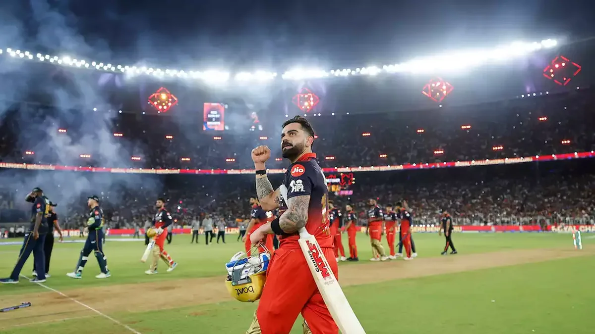 Virat Kohli emotional celebration after RCB wins IPL 2026 final